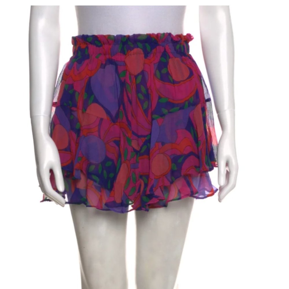 Isabel Marant mini crepe skirt short